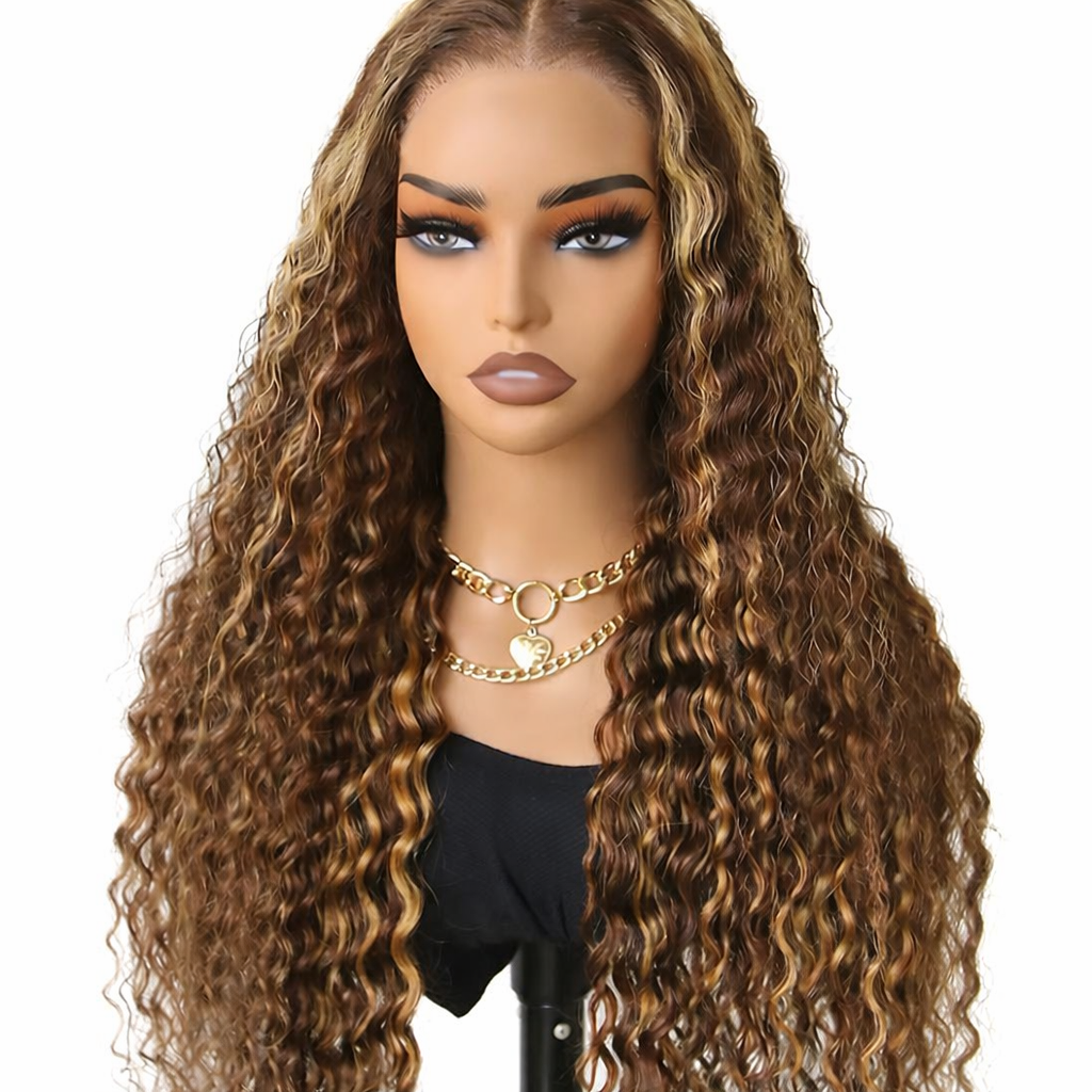 14A 13×4 Color Lace Curly Unit (24 Inch)