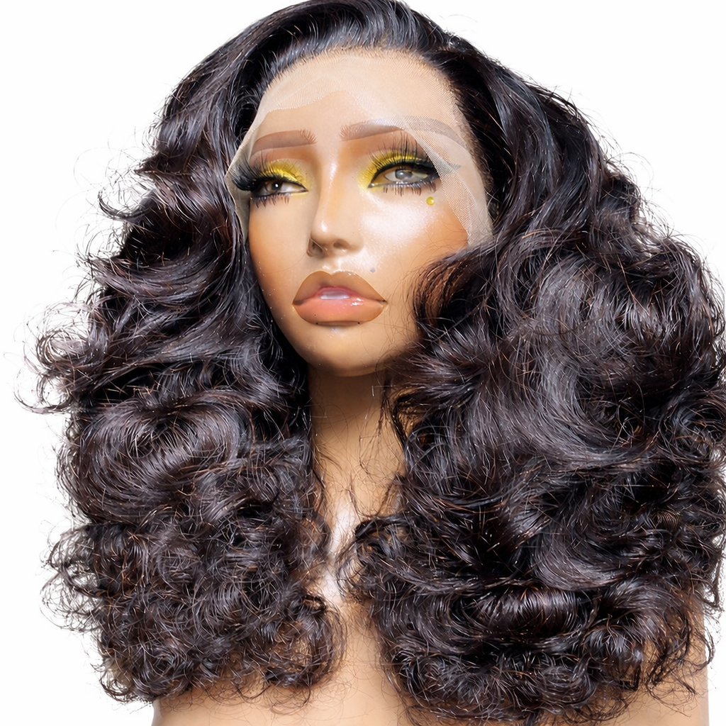 Full Frontal Bob Wig – Bouncy Curl